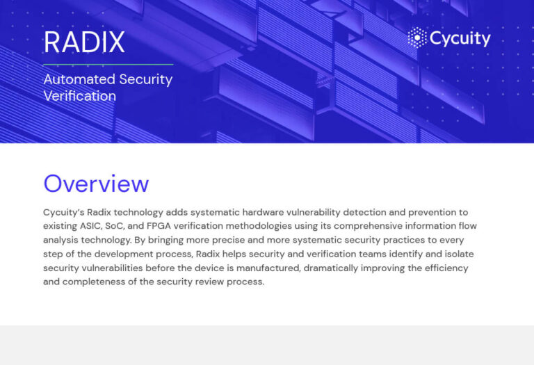 Radix Automated Security Verification